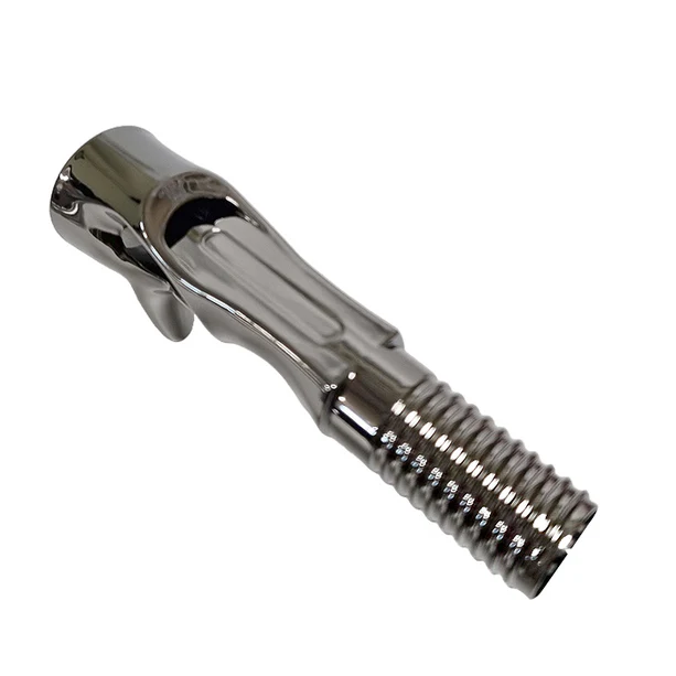 Bait Casting Reel Seats (RFBB16-GM) - PVD Plated High Gloss Gunmetal, Body only - Image 8